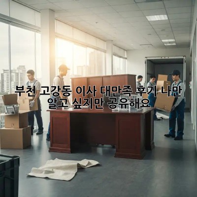 🏡 부천 고강동 이사 대만족 후기! 나만 알고 싶지만 공유해요🤫
