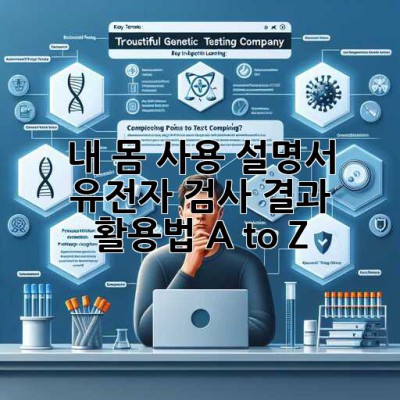 내 몸 사용 설명서? 🤔 유전자 검사 결과 활용법 A to Z